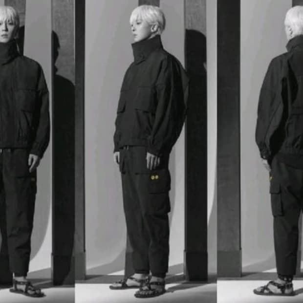 송지오옴므 x 송민호 콜라보 선플라워 트랙팬츠