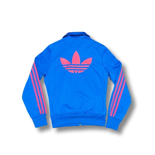 [M] 아디다스 파이어버드 트랙탑 블루 핑크