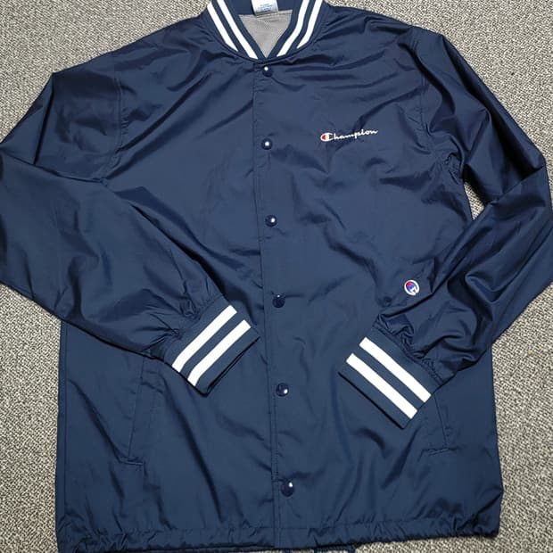 챔피온 네이비 바시티 자켓 M