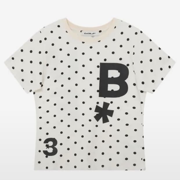 바우프 B logo 슬림핏 티셔츠