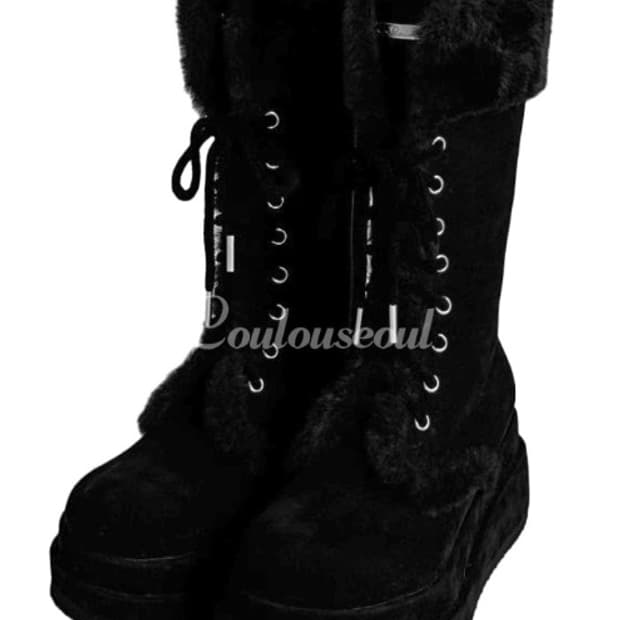 루루서울 윈터 엔젤 퍼부츠. 미디 230