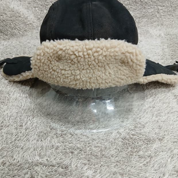 블랙 트래퍼 햇 모자