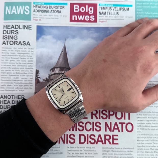 세이코 Seiko 5 오토매틱 스퀘어