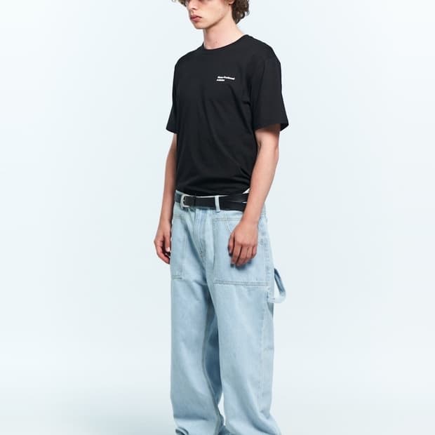 24ss MPa Painter Denim Pants black