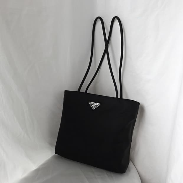 [정품 PRADA] 프라다 긴줄 나일론 숄더백