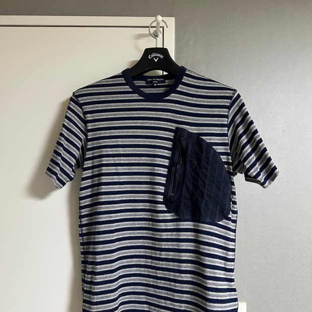 꼼데가르송 옴므 티셔츠 M 