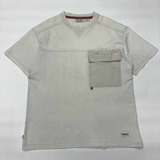 팀버랜드 오버핏 포켓 반팔티