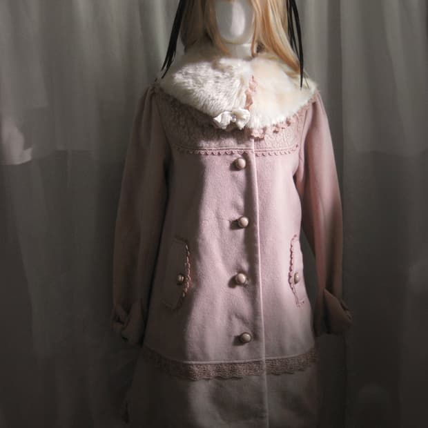 Axes femme 엑시즈팜 핑크 코트