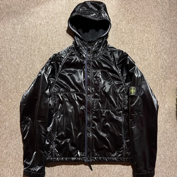 스톤아일랜드 08AW 프리스매틱 코팅 패디드 자켓