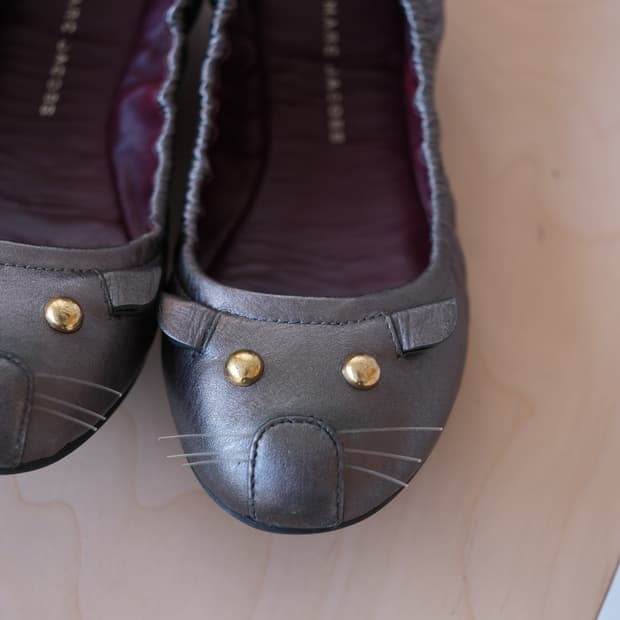 Mouse flat shoes