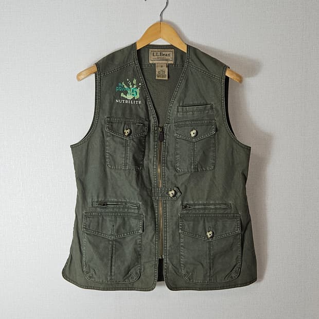 90s 엘엘빈 L.L.BEAN 유틸리티 베스트 조끼 자켓 빈티지 M