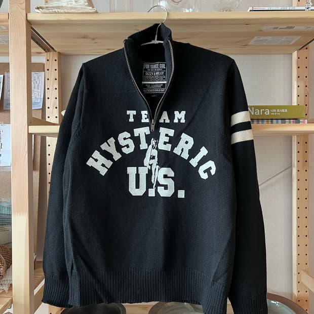 히스테릭글래머 니트 s사이즈