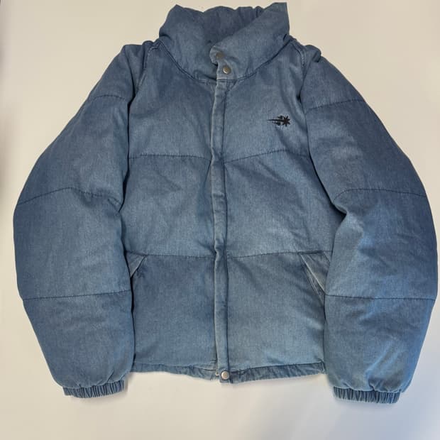 희귀!! 나이스고스트클럽 빅사이즈 워싱 데님 패딩 2XL~