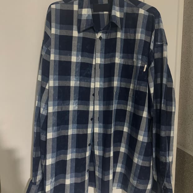 준지 블루 아일랜드 셔츠 50 사이즈