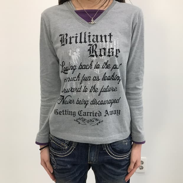 Jpn Y2k Graphic Long Sleeve T-Shirts