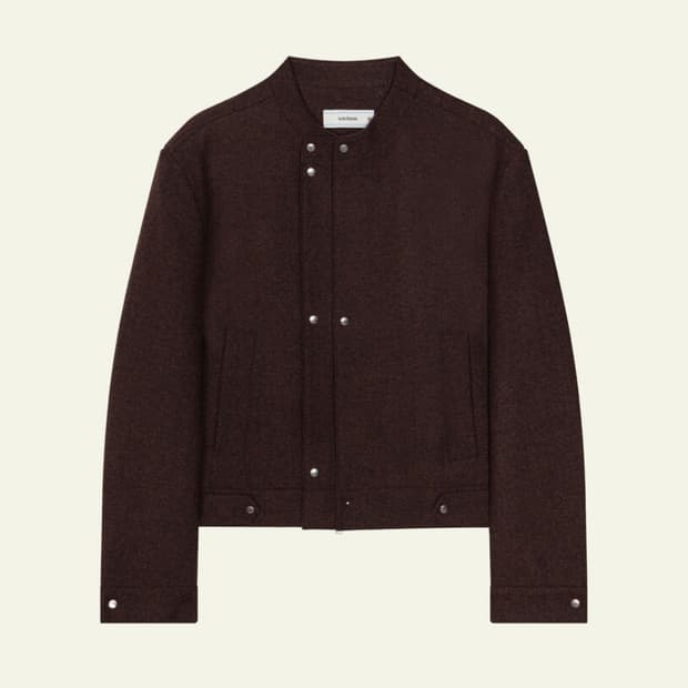 웨이비니스 앱 레이어드 자켓 버건디 2