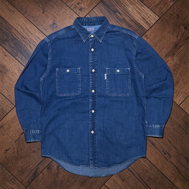 블루블루 재팬 인디고 데님 셔츠