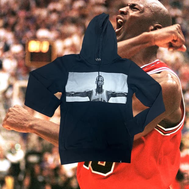 마이클 조던 프린트 후드