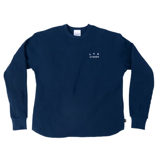 [XXL] 아이앱 스튜디오 와플 롱슬리브 긴팔 티셔츠