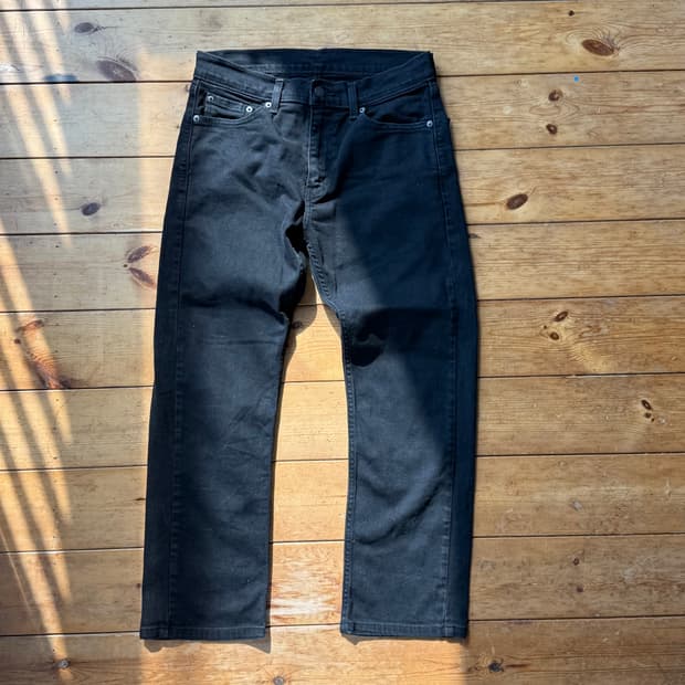 리바이스 505 블랙진