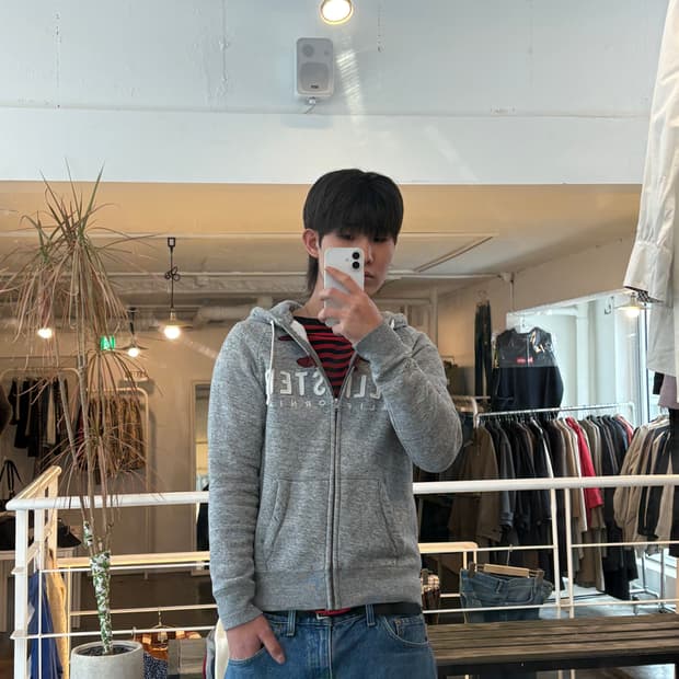 홀리스터 후드집업