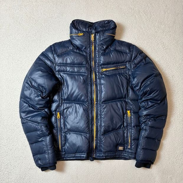 디젤 00's Y2K 글로시 덕다운 푸퍼 패딩 PN7255