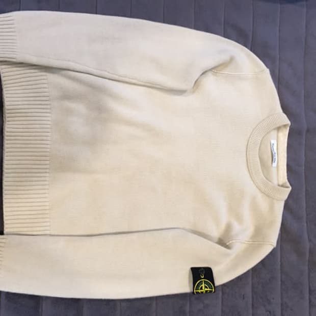 스톤아일랜드 램스울 니트