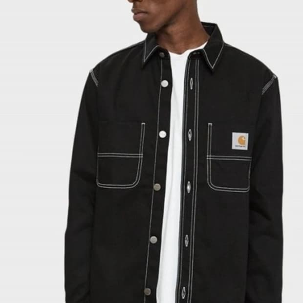 칼하트 초크셔츠 블랙L