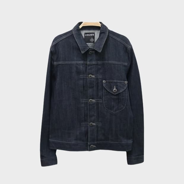 291295 HOMME 생지 데님 자켓 60900