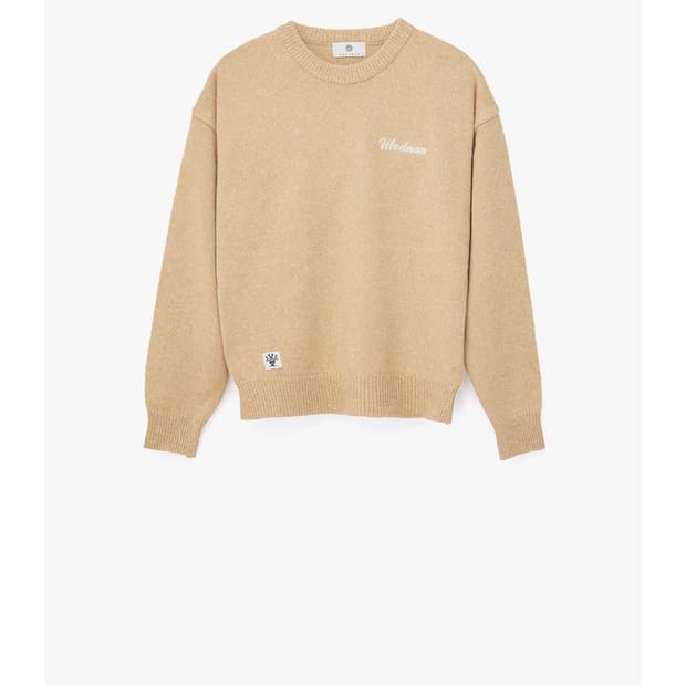 우드먼 울 알파카 니트 105