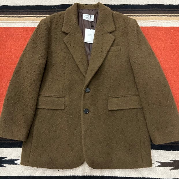 쏭스튜디오 오버사이즈 울블렌드 자켓