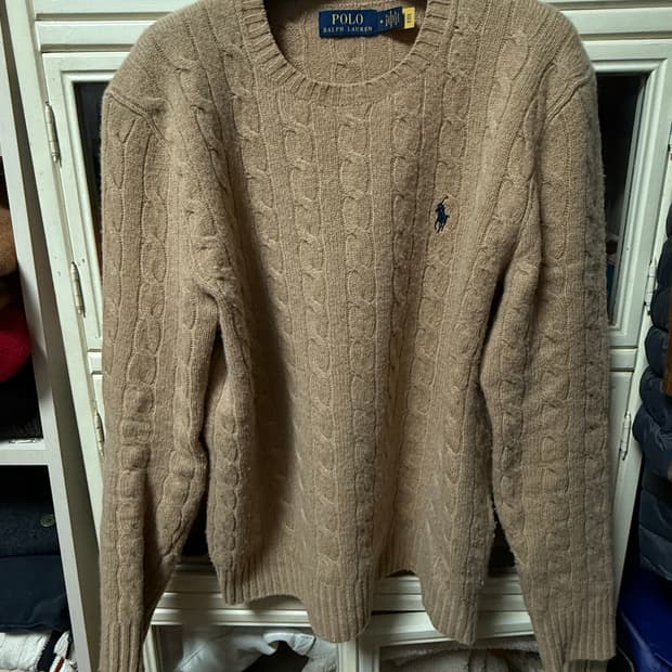 [사용감 적음] 폴로 랄프로렌 울 캐시미어 니트 m(95-마른100)