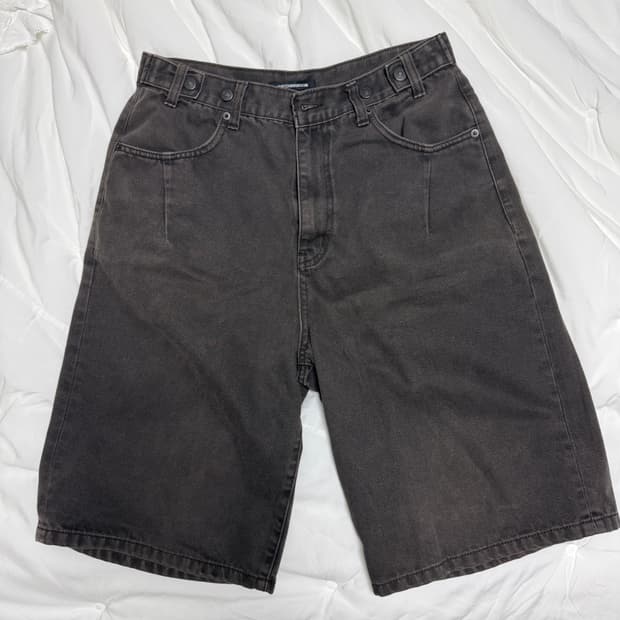 해칭룸 데님쇼츠 2사이즈 브라운