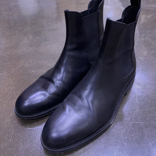 무신사스탠다드 플레인 첼시부츠 블랙 280