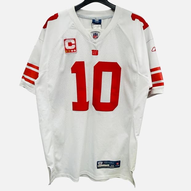 NFL 리복 뉴욕 자이언츠 유니폼 풋볼 져지 XL
