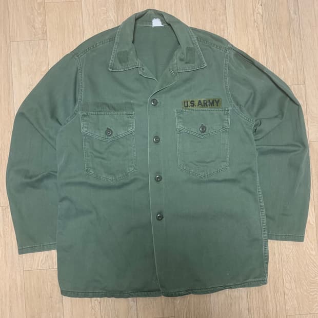 [100] 60s 미군 OG-107 유틸리티 셔츠