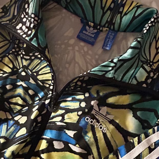아디다스 버터플라이 나비 져지 트랙탑