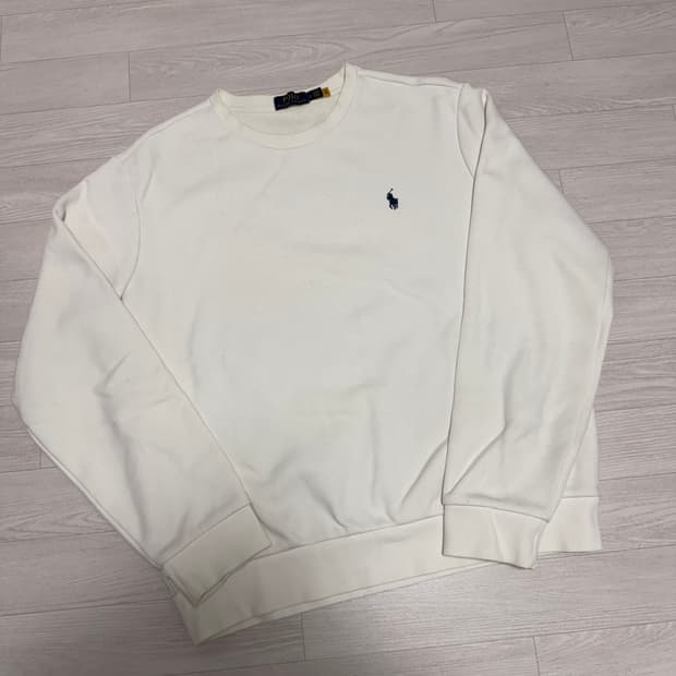 [L] 폴로 맨투맨 화이트