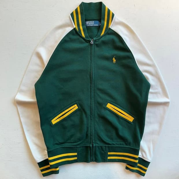 폴로랄프로렌 스타디움 블루종 자켓