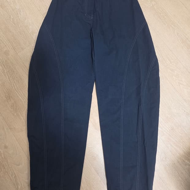 에토스 커브드 팬츠 네이비 S