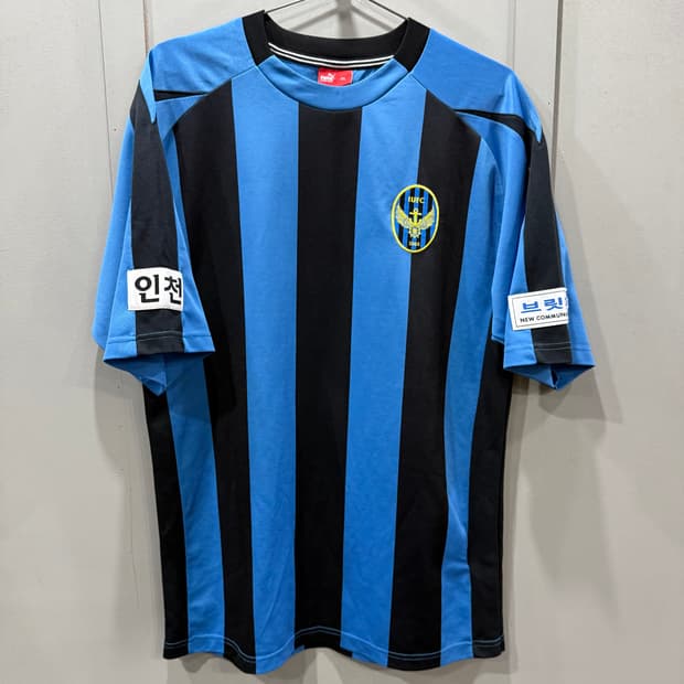 2XL 푸마 인천유나이티드 FC 축구팀 유니폼 반팔 티셔츠