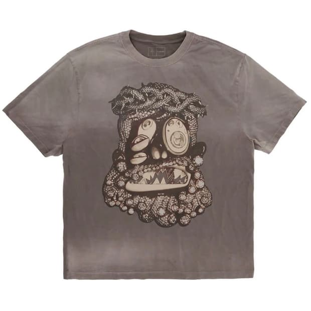 트레비스 스캇 x 무라카미 타카시 멜티드 유토피아 드림 티셔츠 L