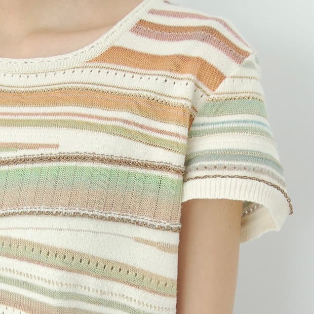 Masaki kyoko cotton knit