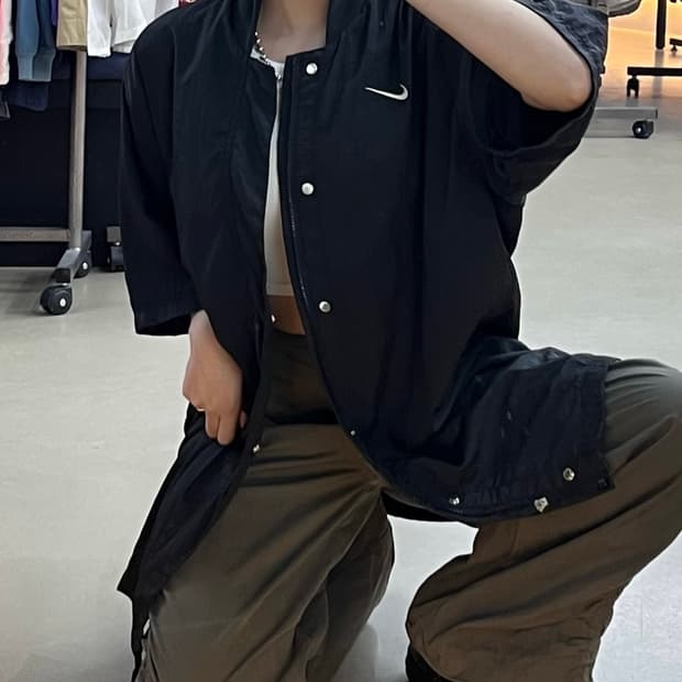 나이키 피어오브갓 바람막이 자켓
