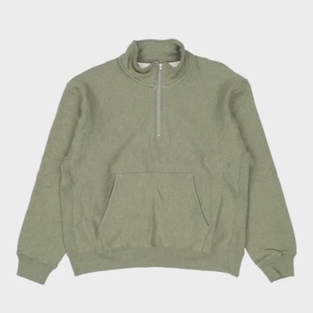 Khakis heather halfzip pullover