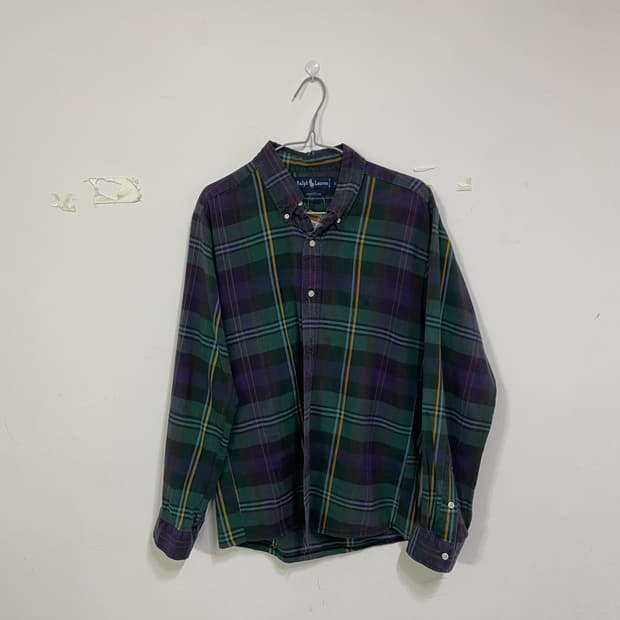 폴로랄프로렌 체크 셔츠