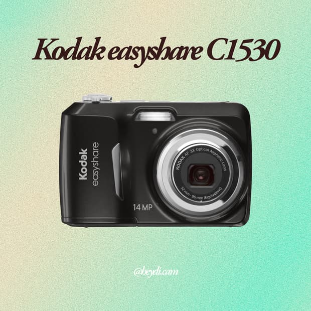 (키키 디카) Kodak easyshare C1530 블랙2