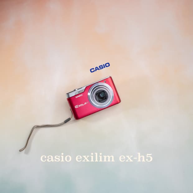 최상급 컨디션의 casio exilim ex-h5 (결과물 0)