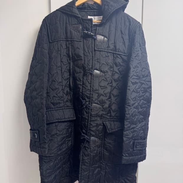 comme des garcons shirt 퀼팅 더플코트
