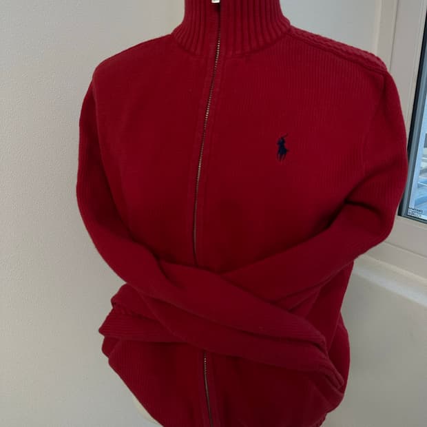 폴로 스포츠 니트집업